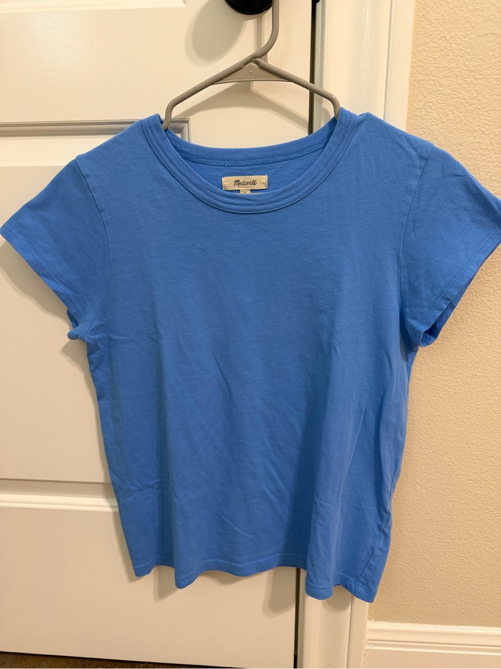 Madewell Women’s Blue Short Sleeve Crewneck Tee